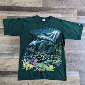 Vintage graphic Cozumel Mexico t-shirt, men's medium